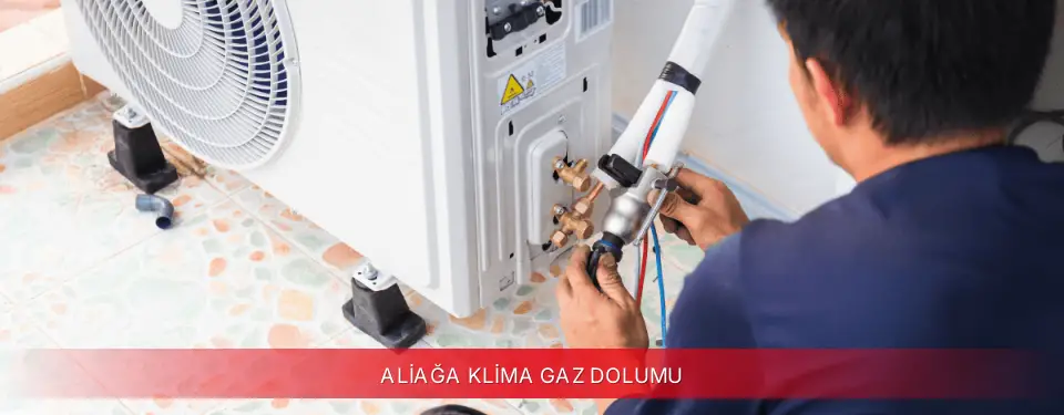 Aliağa İlçemi Viessmann Klima Gaz Dolumu